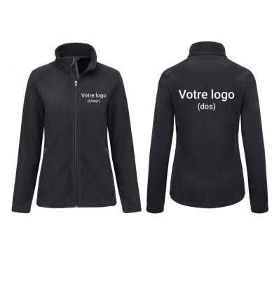Veste noir softshell femme professionnelle