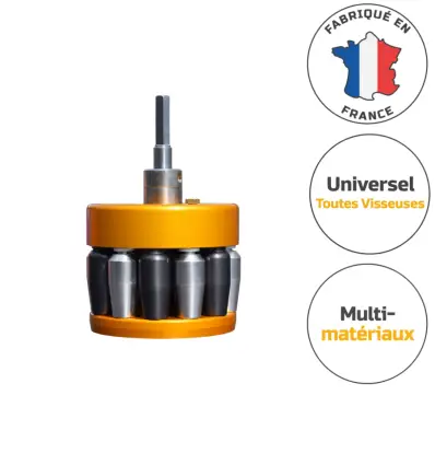 Evaseur tuyau zinc 100 mm