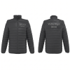 Doudoune grise personnalisée entreprise​ homme