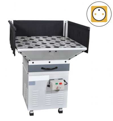 Table aspirante menuiserie 800 x 800 mm