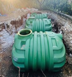 Installation de la cuve 10000 L