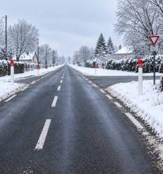 Mise en situation J3 Neige pour intersection enneigée