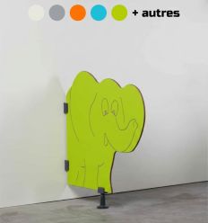 Séparateur WC maternelle forme Éléphant