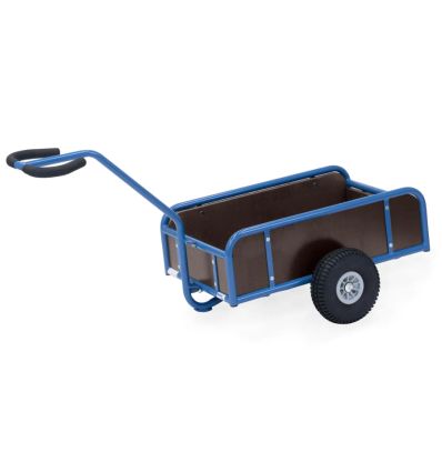 Char à bras à 2 roues charge légère, pneu gonflable