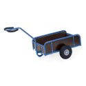 Photo : Char à bras charge légère 2 roues ridelles pleines Gonflables - 795 x 445 mm