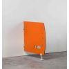 Séparateur WC maternelle forme Poisson Orange vinyle