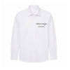 Chemise blanche de travail personnalisée entreprise homme