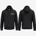 Photo : Sweat shirt entreprise​ à capuche personnalisé S - Noir