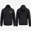 Sweat shirt noir pour entreprise​ à capuche personnalisé