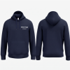 Sweat-shirt bleu marine​ à capuche personnalisé