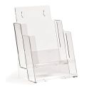 Photo : Porte brochure comptoir A5 mutlicases 2 cases