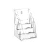 Porte brochure A5 4 cases