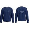 Sweat shirt​ à col rond bleu marine personnalisé logo entreprise