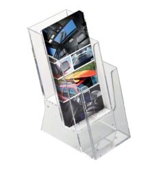 Porte brochure 1/3 A4 3 cases