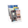 Porte brochure 1/3 A4 6 cases