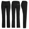 Pantalon noir pour entreprise personnalisé femme