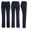 Pantalon bleu marine entreprise personnalisé femme