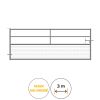 Barrière de prairie grillagée 3 m