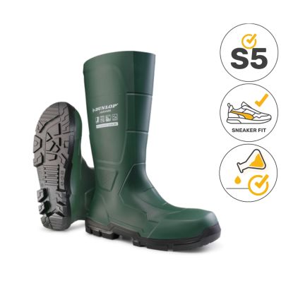 botte securite dunlop jobguard