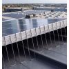 Mise en situation pics anti oiseaux pour panneaux photovoltaïques