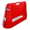 Baliroad plastique K16 bicolore rouge et blanc, conforme à la norme XP P98-454, balisage et la délimitation