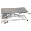 Dimensions Table de consultation vétérinaire électrique pliée en inox