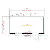 plan bungalow bureau 5m