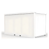 Bungalow vestiaire sanitaire - 1 WC anglais 1 douche