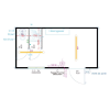 plan sanitaire vestiaire 5m