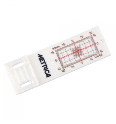 Jauge pour fissure sur 2 plans Plexiglass +/- 20mm - +/- 10mm