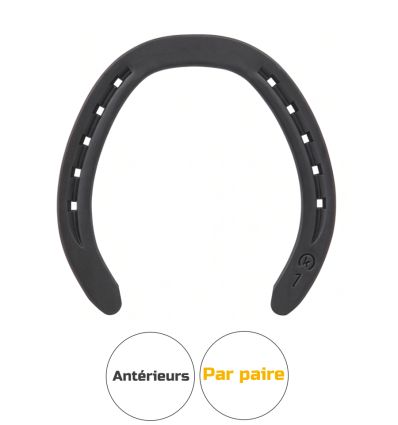 Fer trotteur en acier - Pour antérieurs