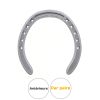 Fer a cheval aluminium pour trotteurs