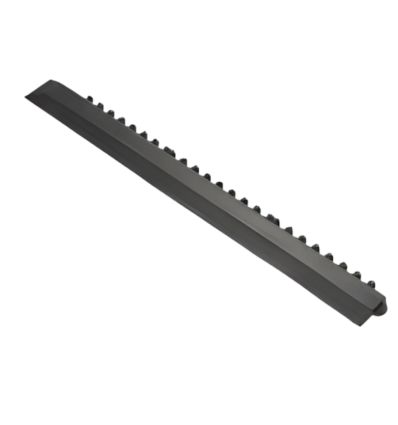 Bordure male pour dalle antidérapante noir