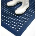 Photo : Tapis antifatigue agroalimentaire - sols gras Bleu - 90 x 150 cm