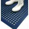 Tapis antifatigue ergonomique agroalimentaire usage modéré bleu