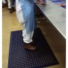 Tapis antifatigue agroalimentaire bleu