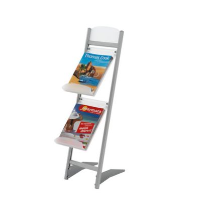 Présentoir incliné pour brochure