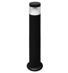 Borne lumineuse extérieure cylindrique en aluminium - 80 cm