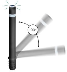 Borne lumineuse solaire flexible
