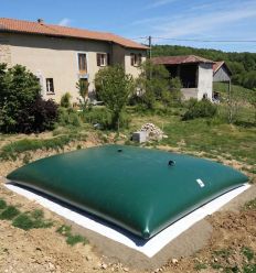 Réservoir souple pour stockage d'eau fabriqué en France