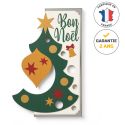 Photo : Décor de noël candélabre rétroréfléchissant - Bon Noël
