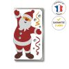 Décoration de noël candélabre rétroréfléchissant Père Noël