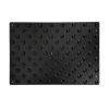 Bande podotactile en aluminium noir