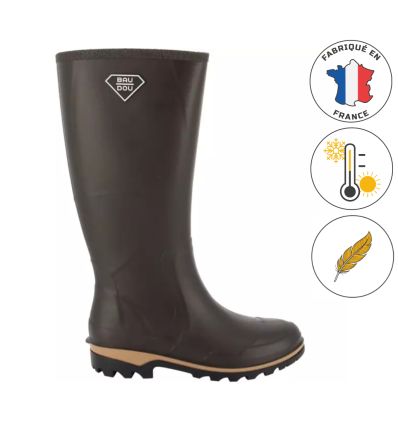 Bottes agricoles Phenix Pro Baudou pour mollets large