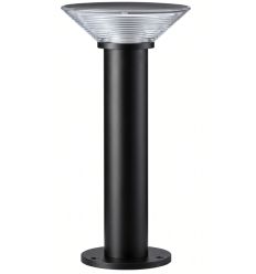 Borne solaire en aluminium anti-salin avec détecteur - 38 cm