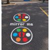 Thermocollée jeu miroir