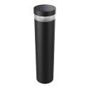 Photo : Borne solaire LED 360° aluminium - 80 cm