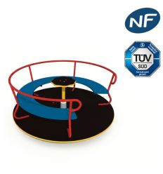 Tourniquet enfant avec banquette en bois - 5 places