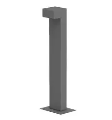 Borne design minimaliste en acier