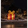 Mise en situation décoration rétroréfléchissante Cadeau de Noël